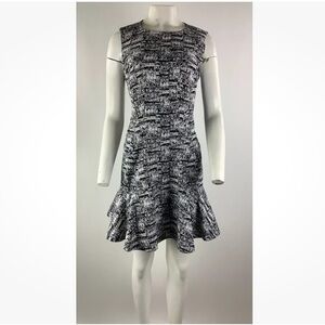 Diane Von Furstenberg Black and White Dress